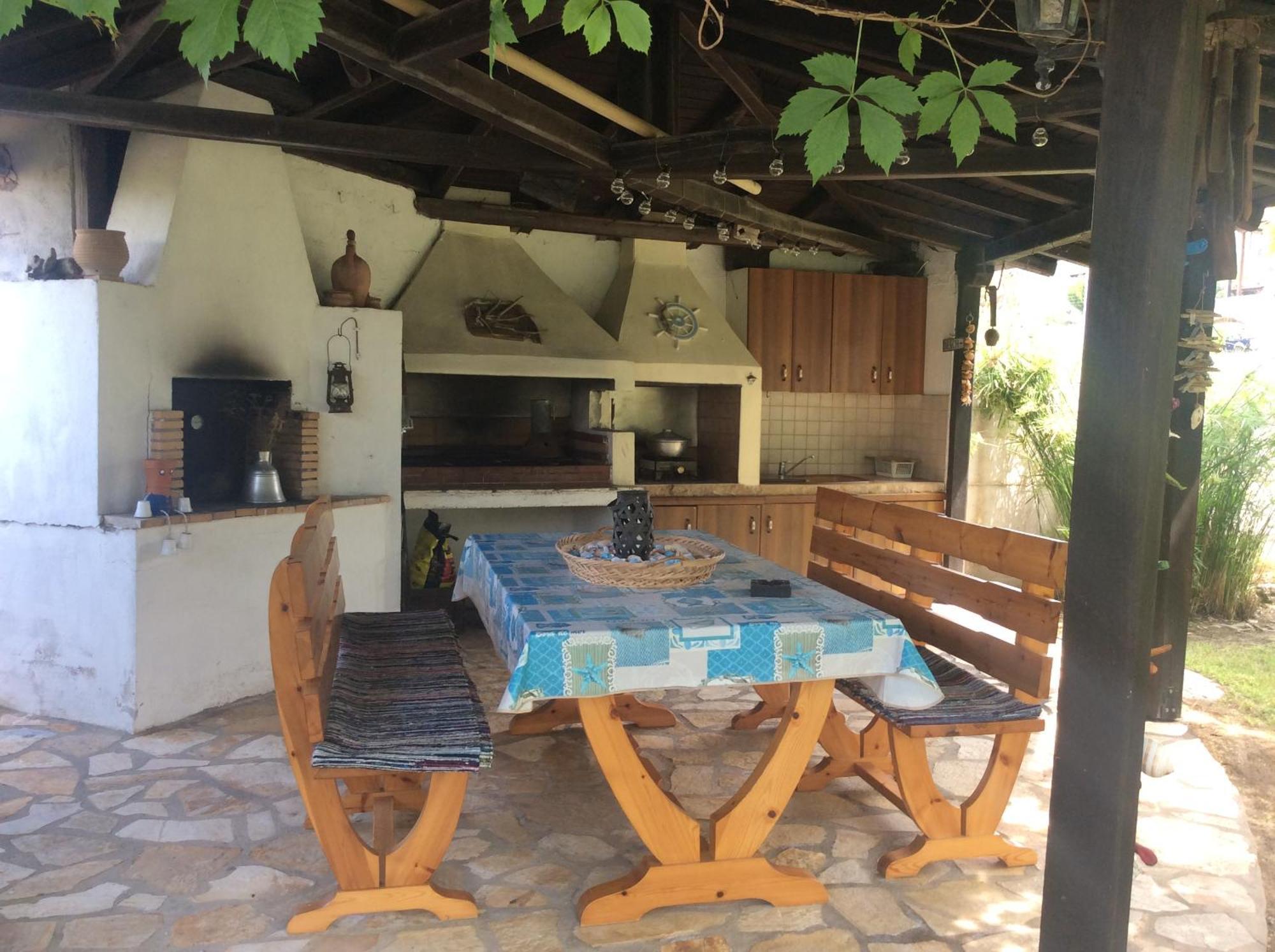 Stone Villa Rokosini Vourvourou Esterno foto