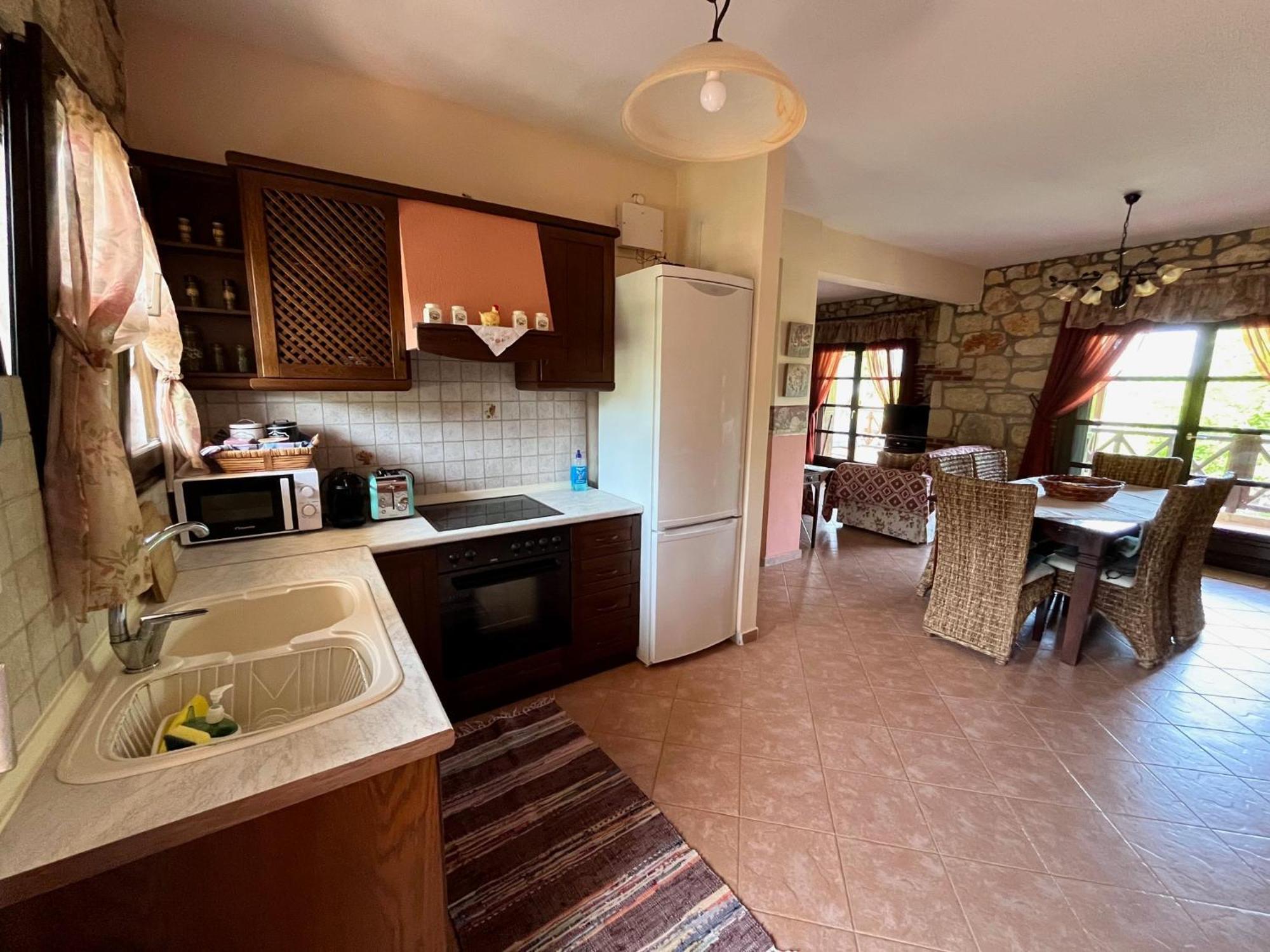 Stone Villa Rokosini Vourvourou Esterno foto