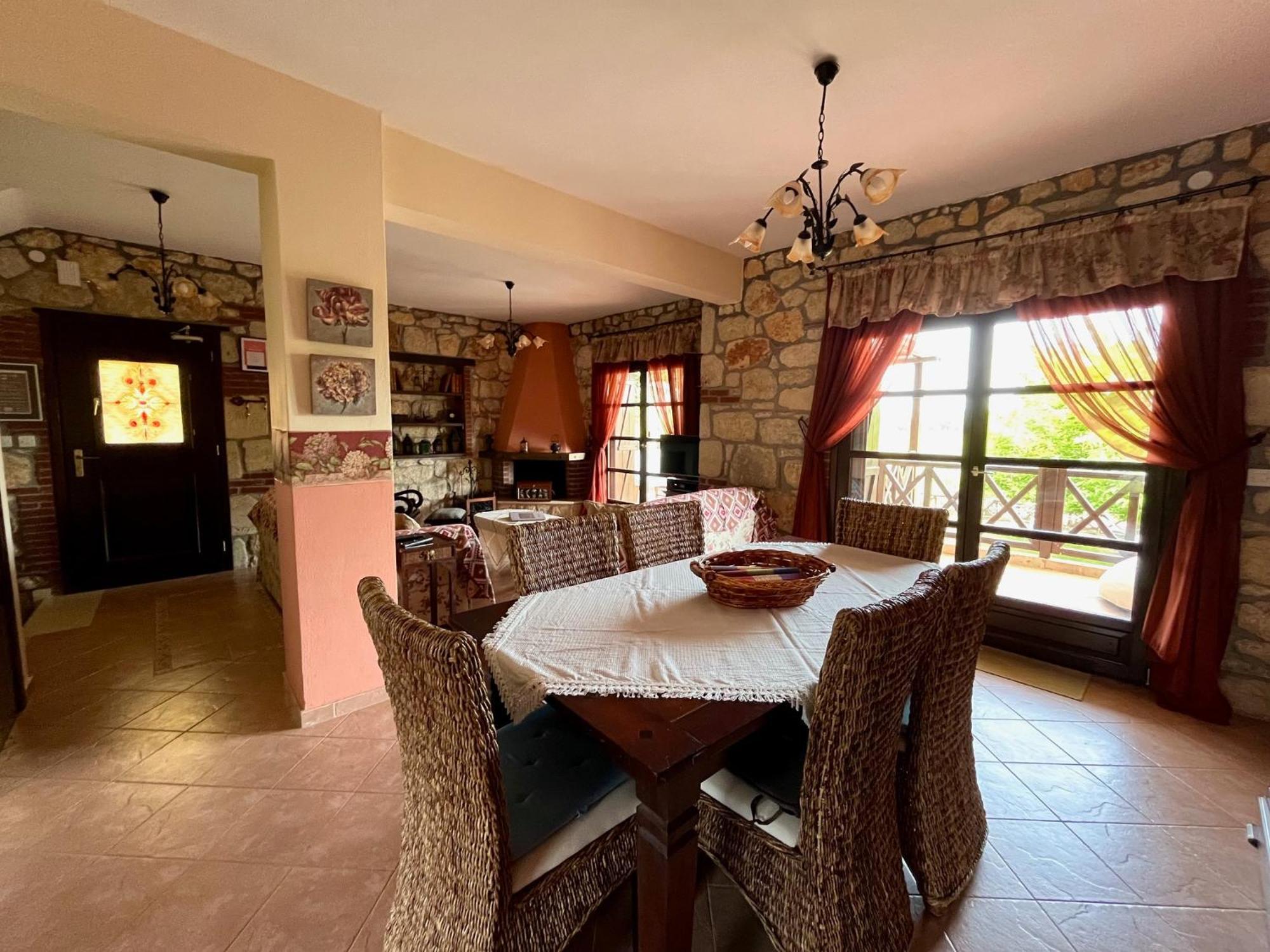Stone Villa Rokosini Vourvourou Esterno foto