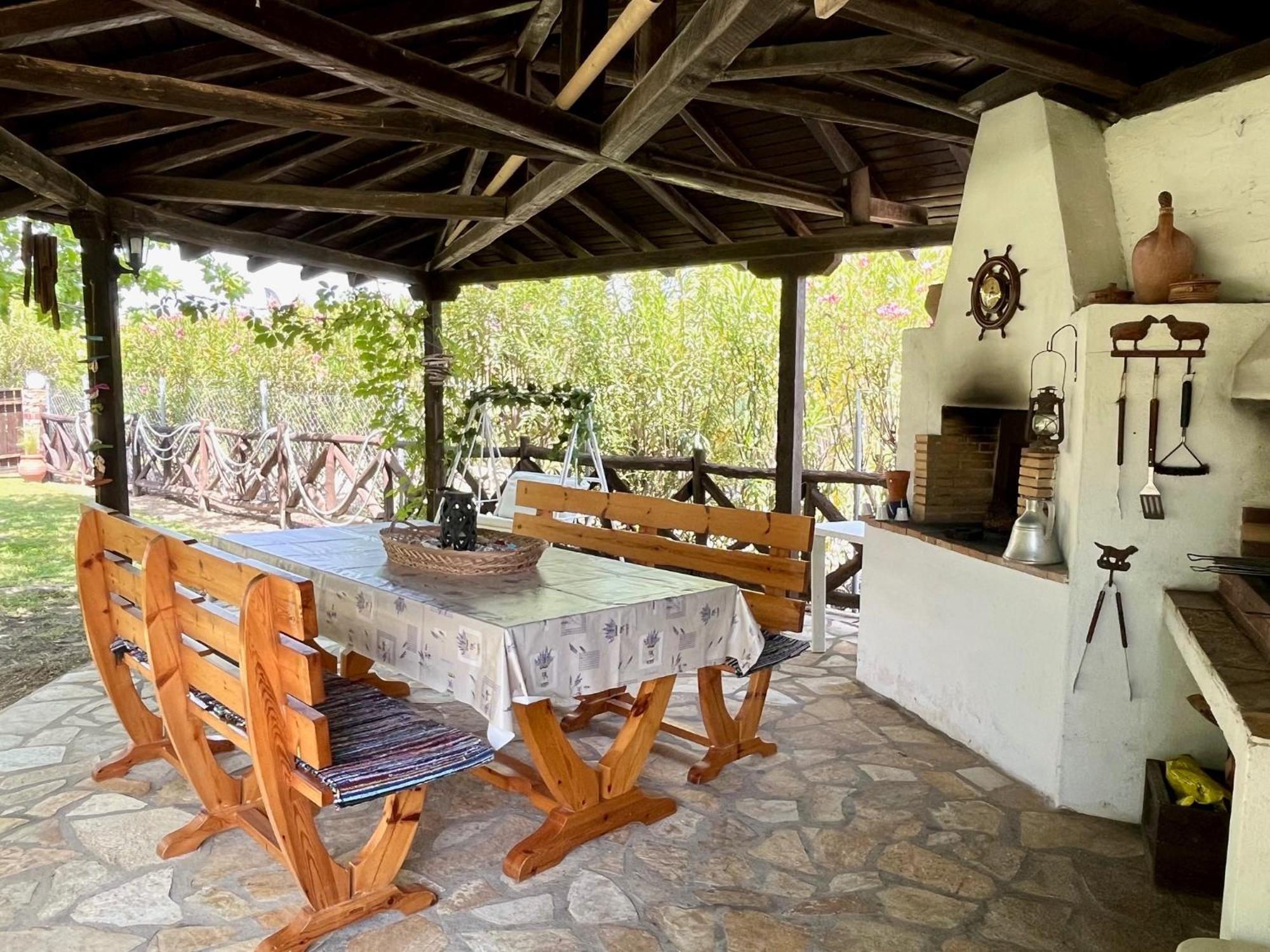 Stone Villa Rokosini Vourvourou Esterno foto